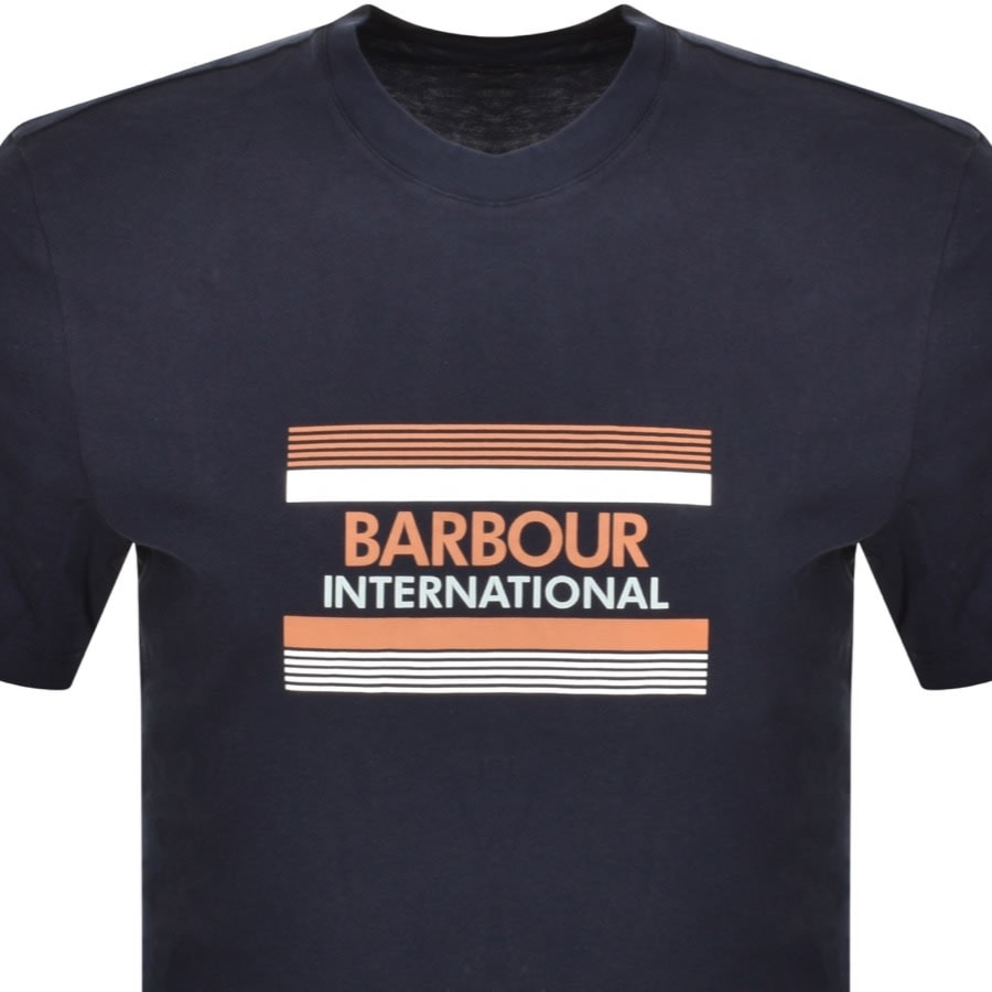 Image number 2 for Barbour International Radley T Shirt Navy