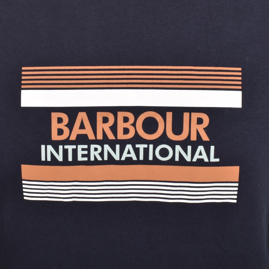 Image number 3 for Barbour International Radley T Shirt Navy