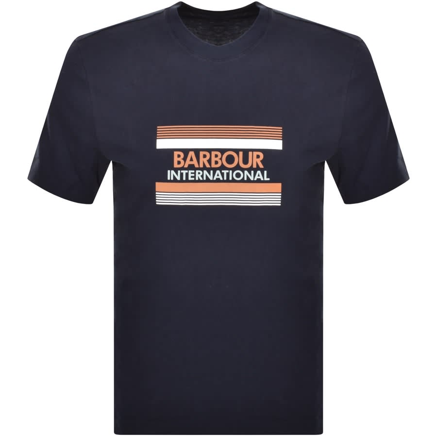 Image number 1 for Barbour International Radley T Shirt Navy