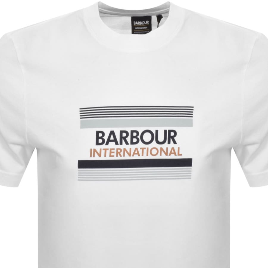 Image number 2 for Barbour International Radley T Shirt White