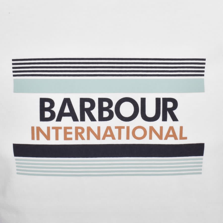 Image number 3 for Barbour International Radley T Shirt White