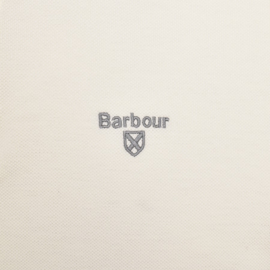 Image number 3 for Barbour Newbridge Polo T Shirt Cream