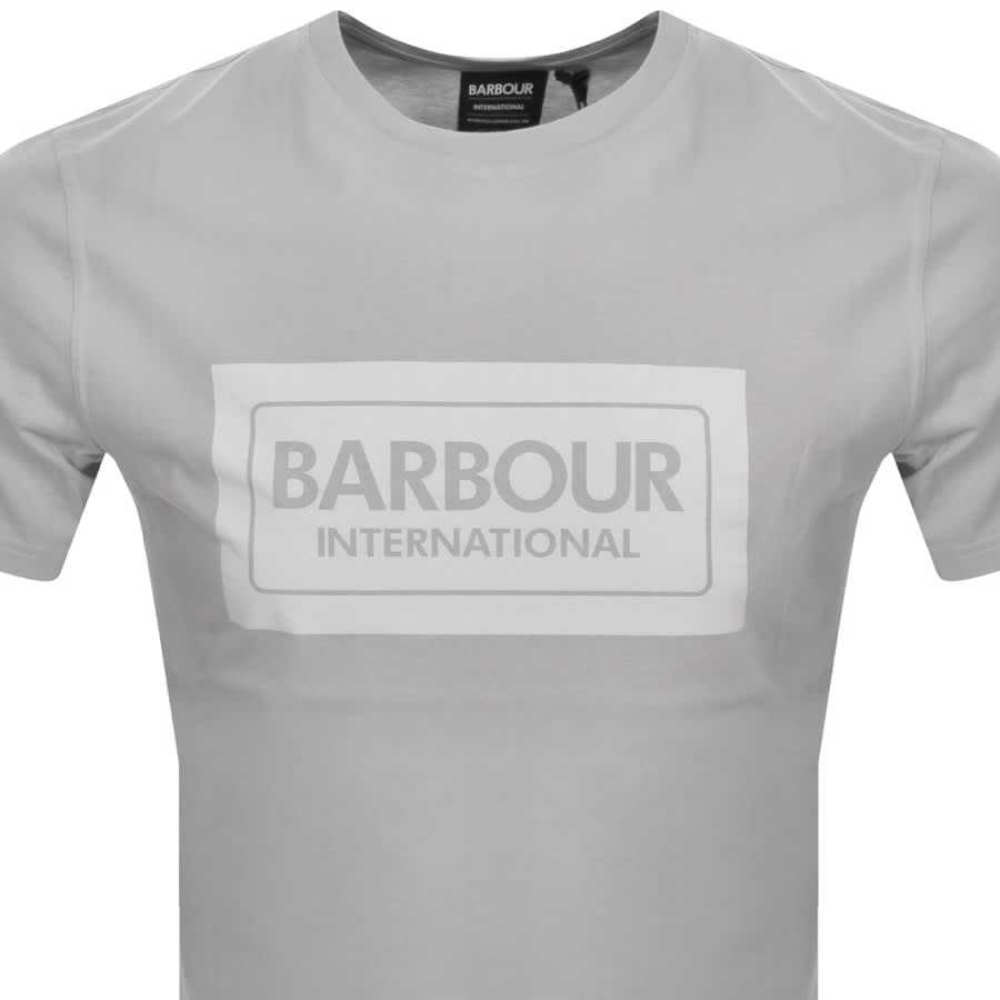 Image number 2 for Barbour International Sainter T Shirt Grey