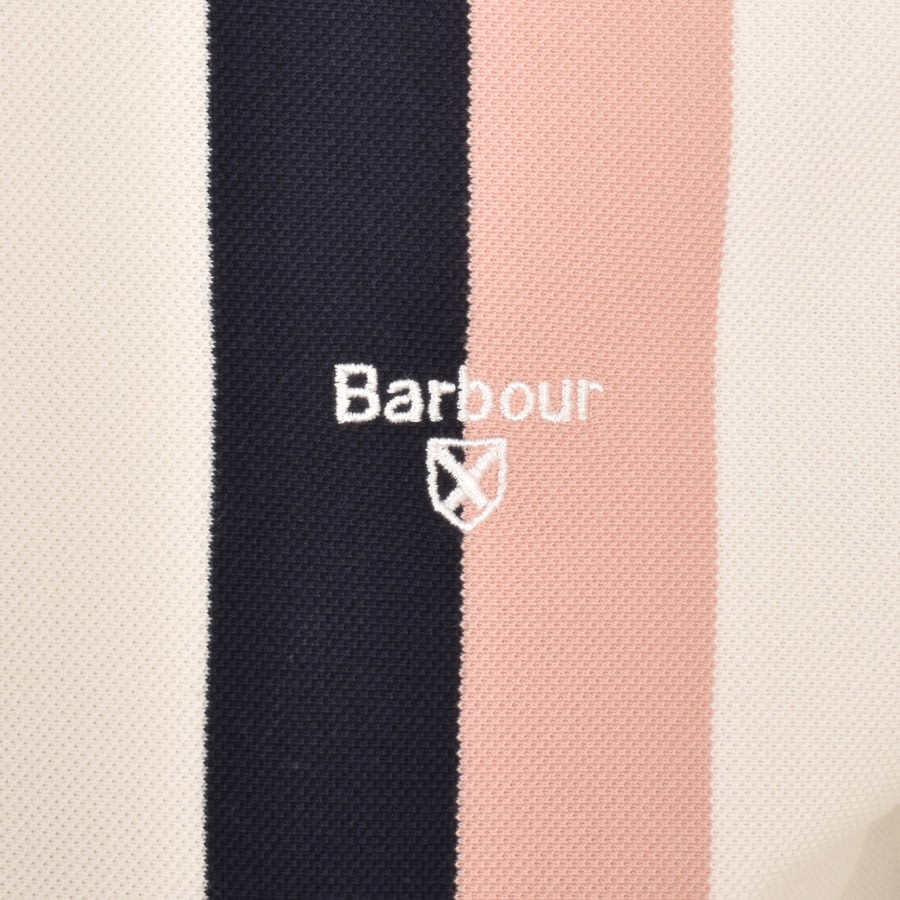 Image number 3 for Barbour Howdon Polo T Shirt Cream