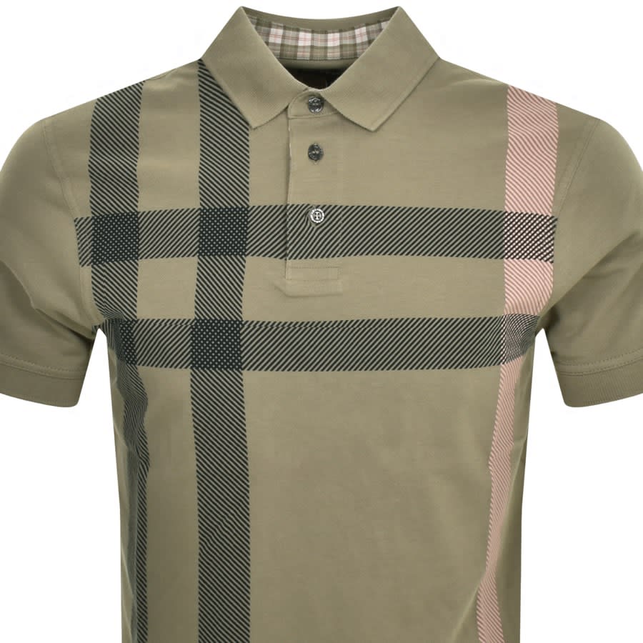 Image number 2 for Barbour Blaine Polo T Shirt Green