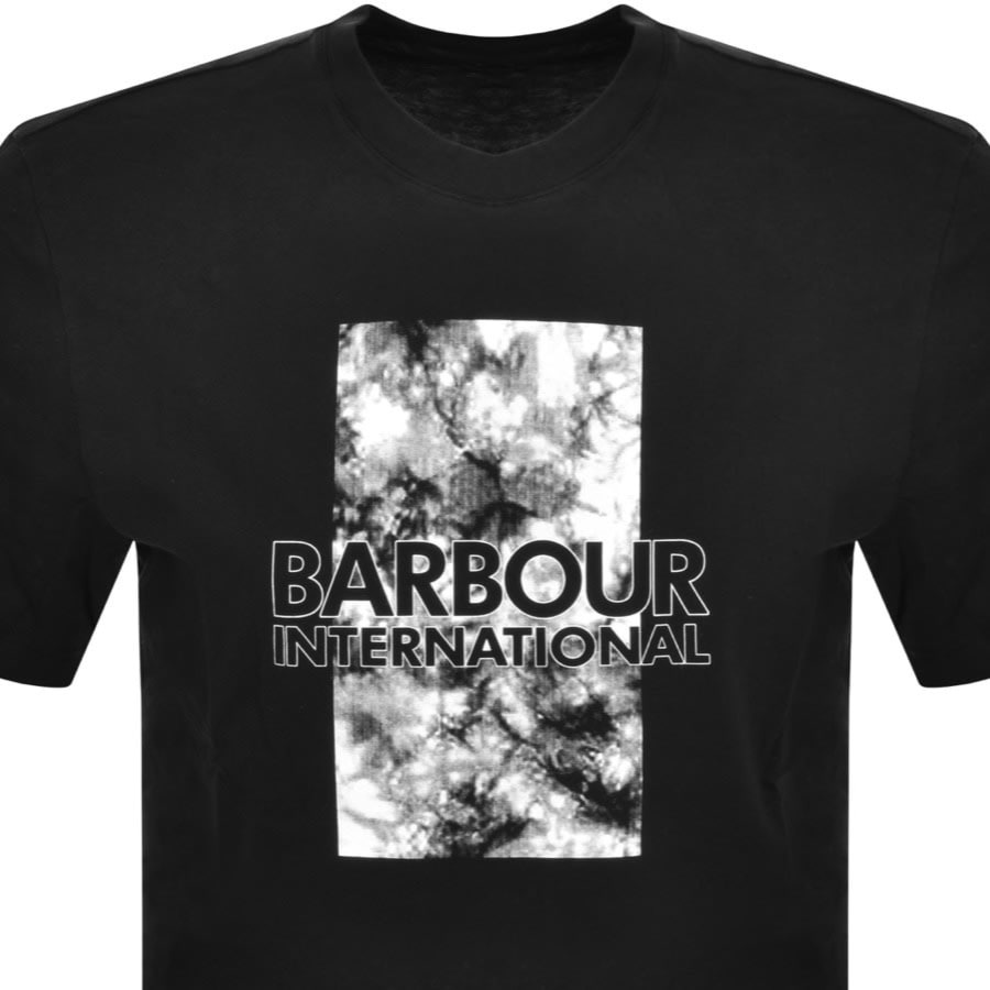 Image number 2 for Barbour International Diffused T Shirt Black
