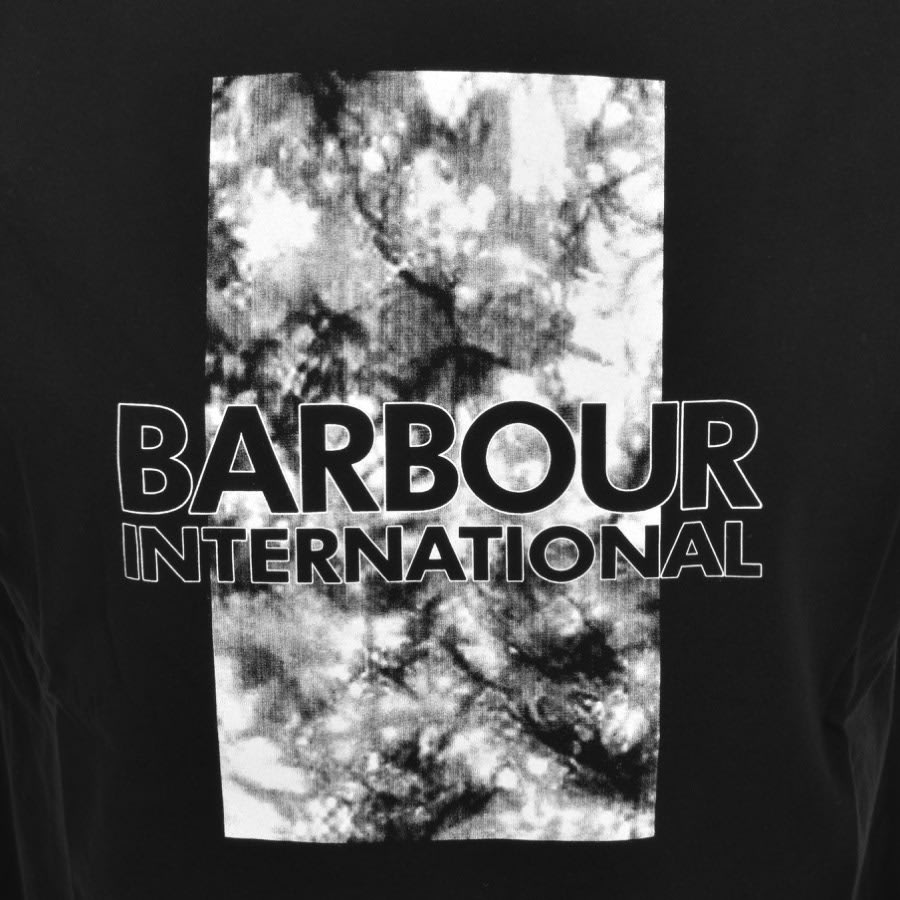 Image number 3 for Barbour International Diffused T Shirt Black
