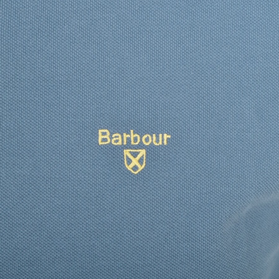 Image number 3 for Barbour Finkle Polo T Shirt Blue