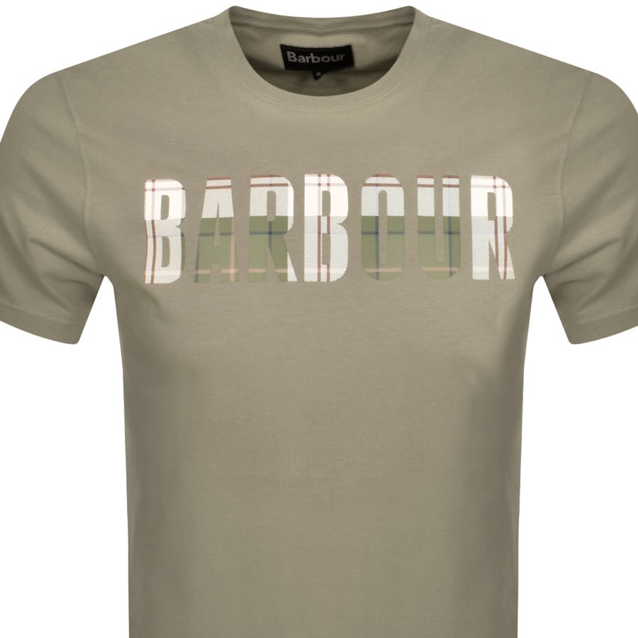 Image number 2 for Barbour Thurford T Shirt Green