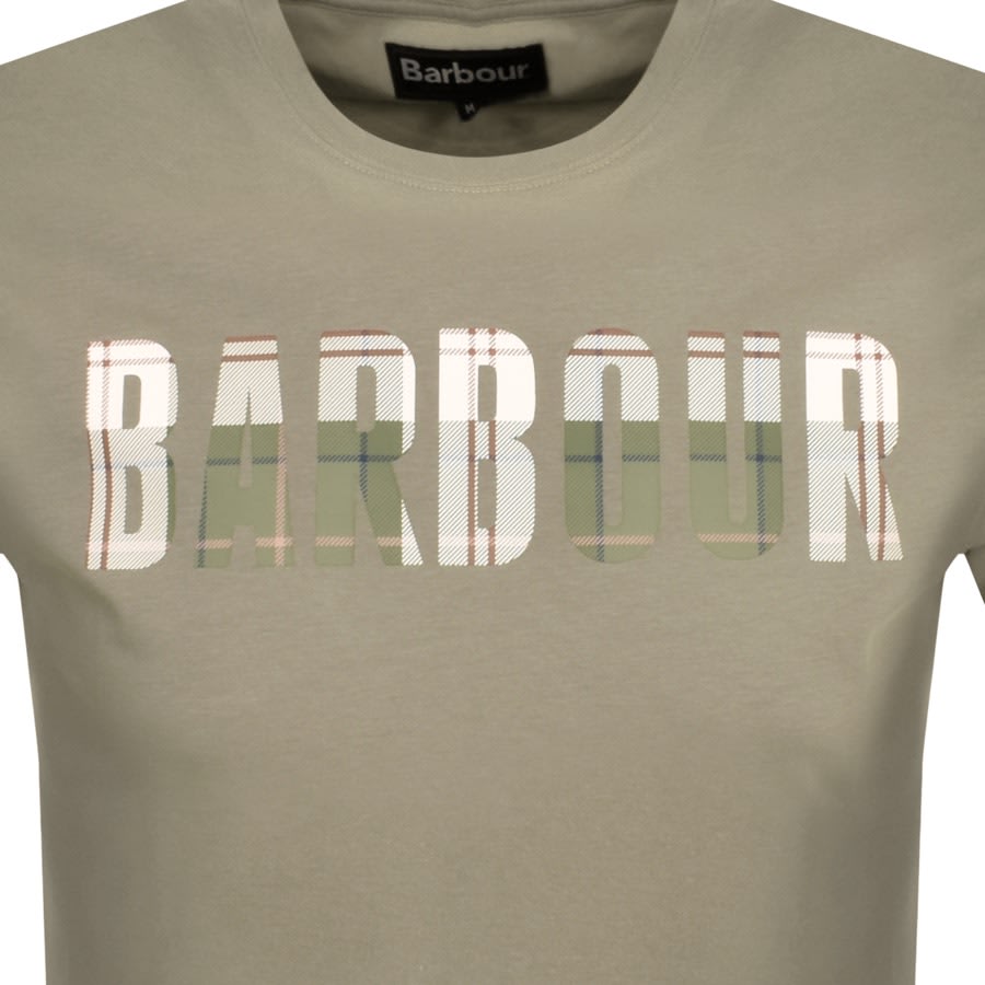 Image number 3 for Barbour Thurford T Shirt Green