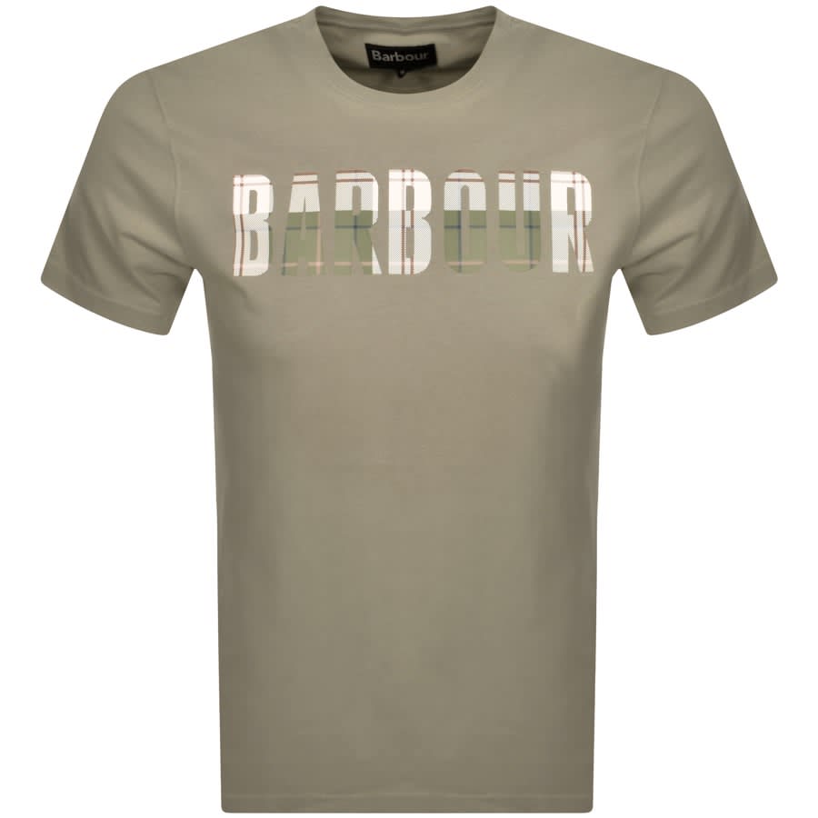 Image number 1 for Barbour Thurford T Shirt Green