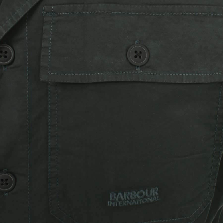 Image number 3 for Barbour International Short Sleeve Shirt Green