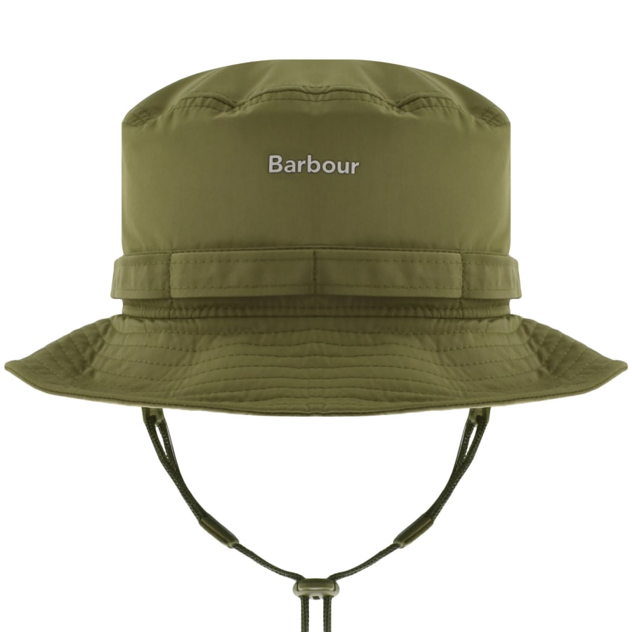 Image number 1 for Barbour Teesdale Bucket Hat Green