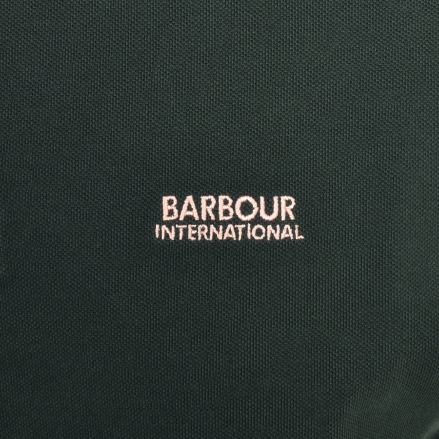 Image number 3 for Barbour International Tourer Polo T Shirt Green