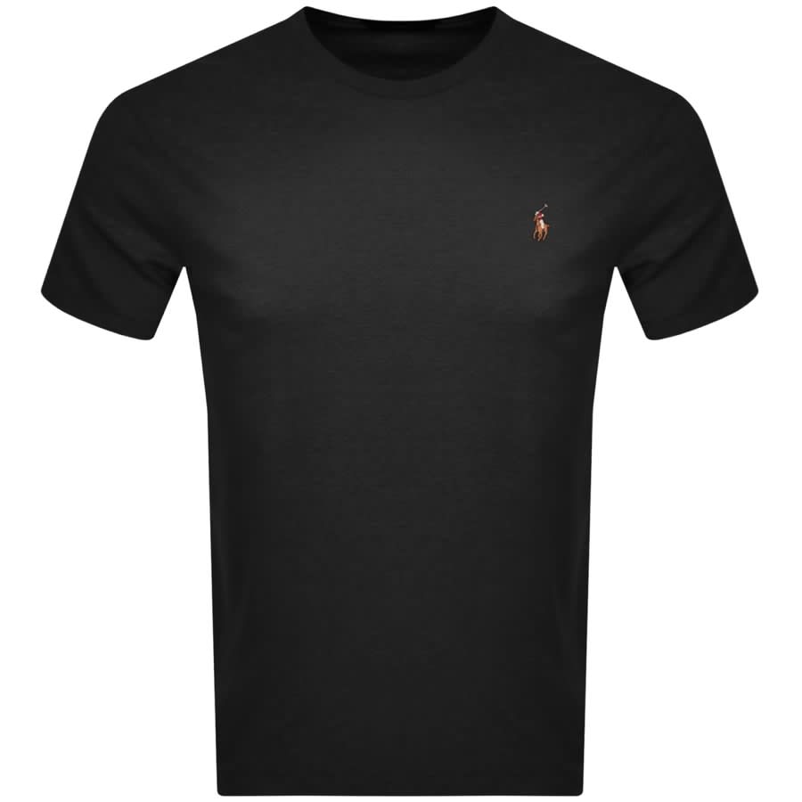 Image number 1 for Ralph Lauren Crew Neck T Shirt Black