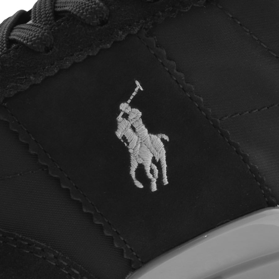 Image number 4 for Ralph Lauren Train 89 Trainers Black