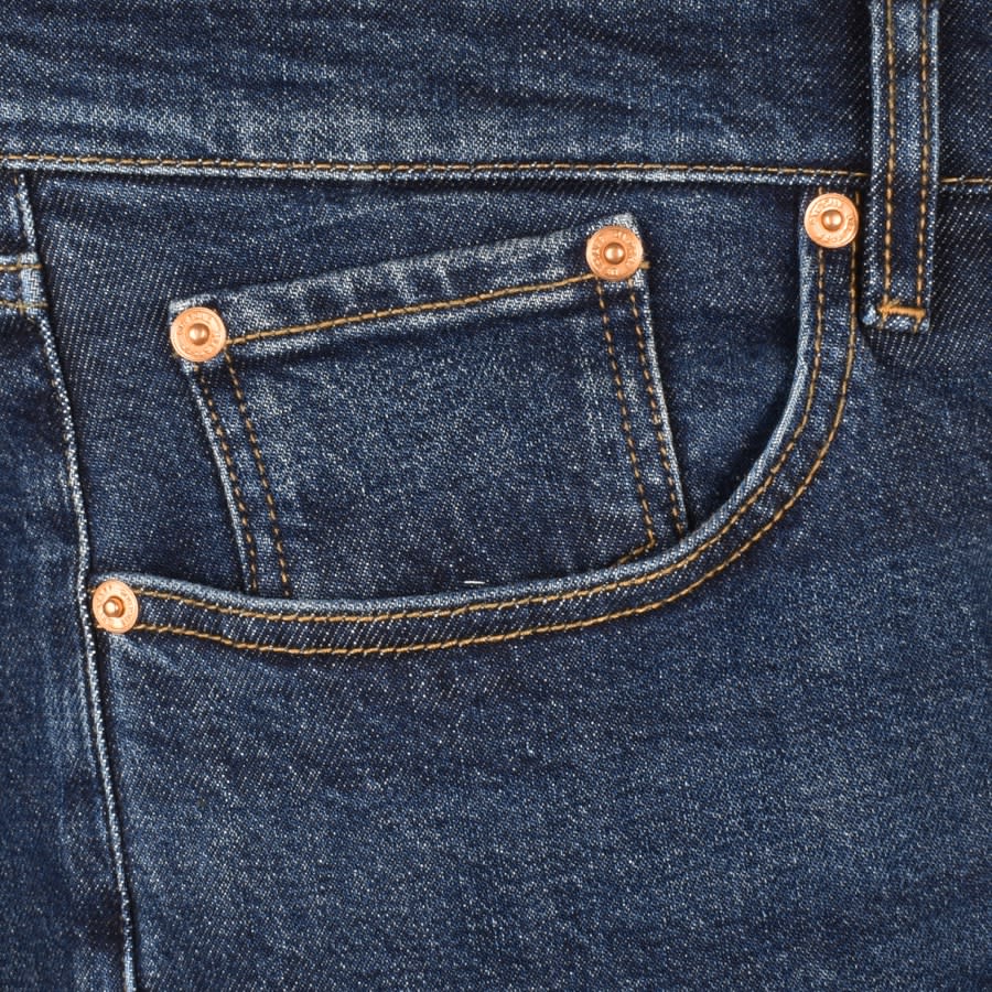 Image number 4 for Belstaff Longton Dark Wash Slim Jeans Blue