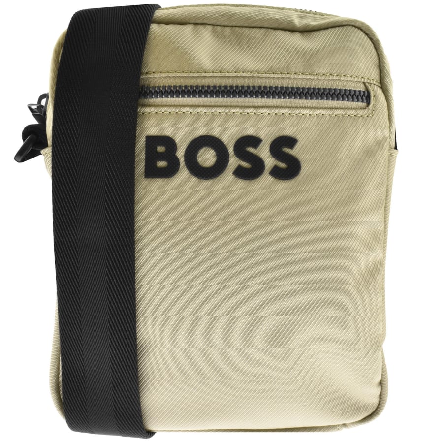 Image number 1 for BOSS Catch 3.0 Zip Crossbody Bag Beige