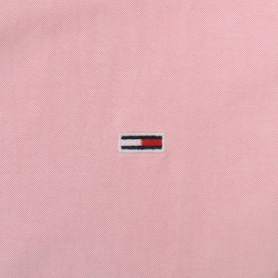 Image number 3 for Tommy Jeans Entry Oxford Shirt Pink