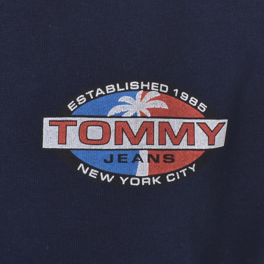 Image number 4 for Tommy Jeans Boardsports T Shirt Navy