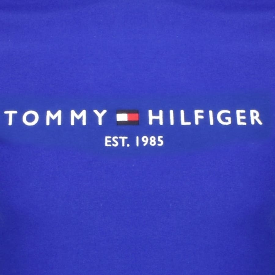 Image number 3 for Tommy Hilfiger Logo T Shirt Blue