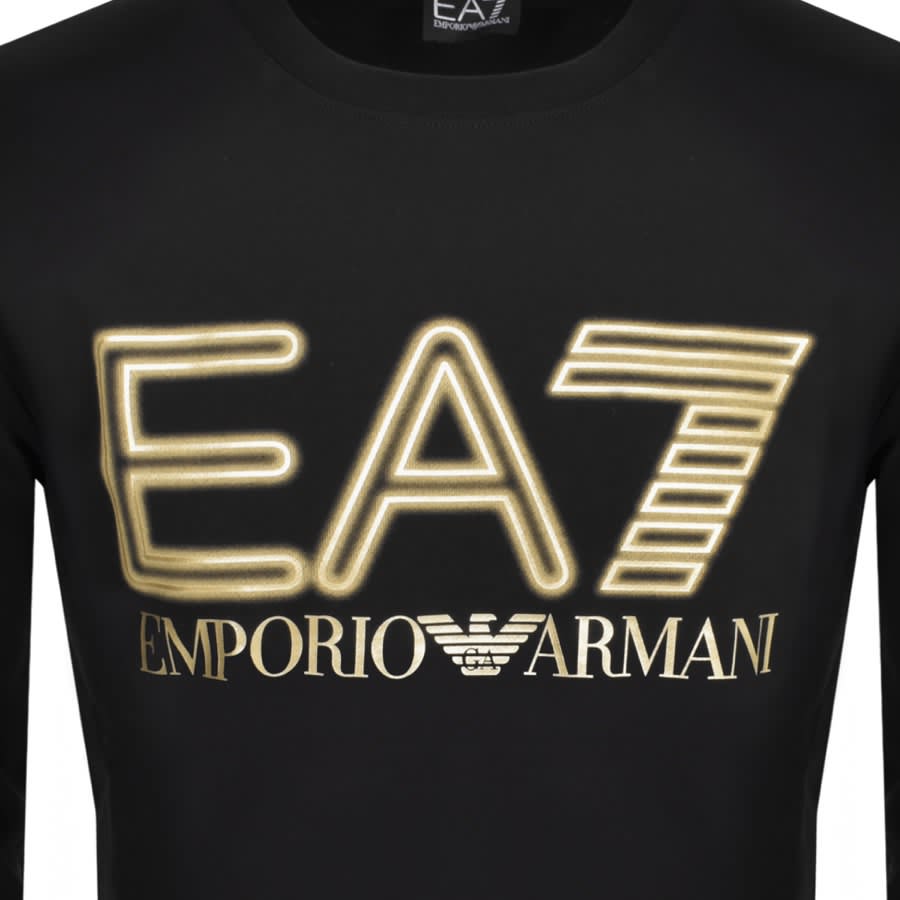 Image number 3 for EA7 Emporio Armani Logo Sweatshirt Black