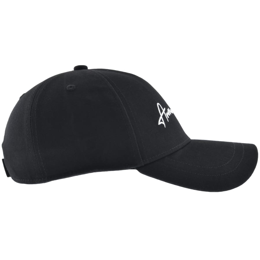 Image number 2 for Armani Exchange Logo Baseball Cap Navy