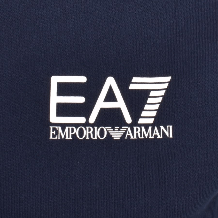 Image number 4 for EA7 Emporio Armani Logo T Shirt Navy