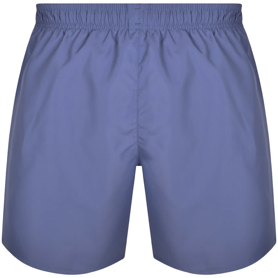 Image number 2 for EA7 Emporio Armani Logo Swim Shorts Purple