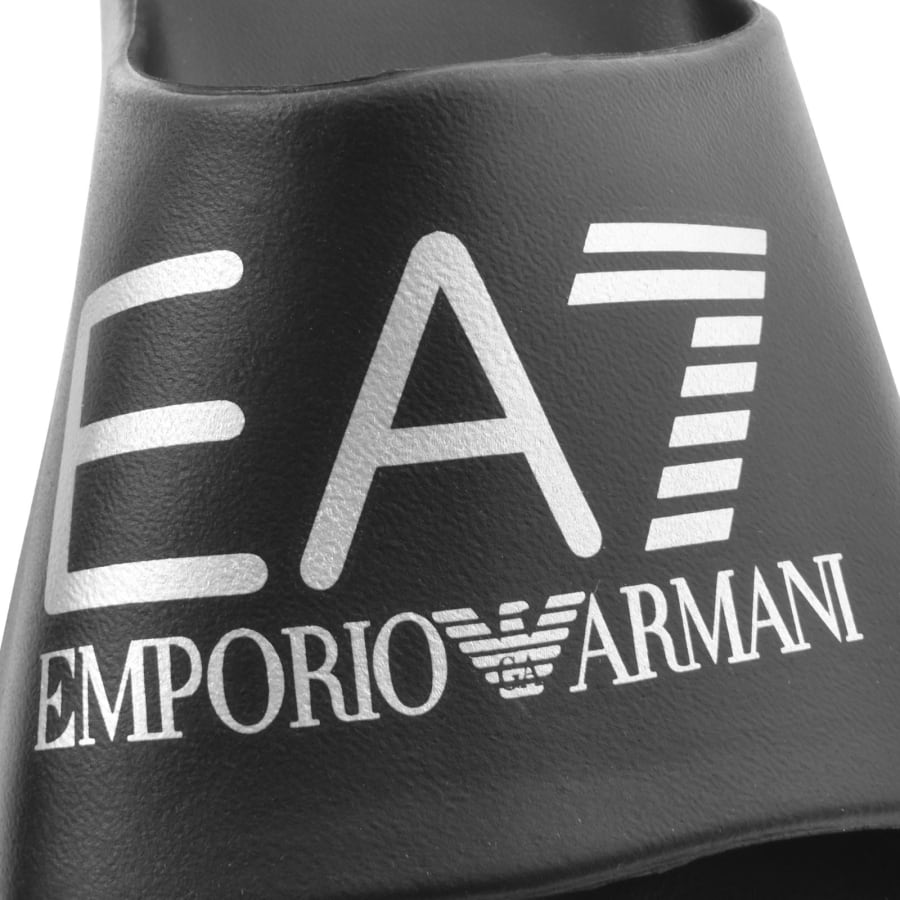Image number 4 for EA7 Emporio Armani Beach Sliders Black