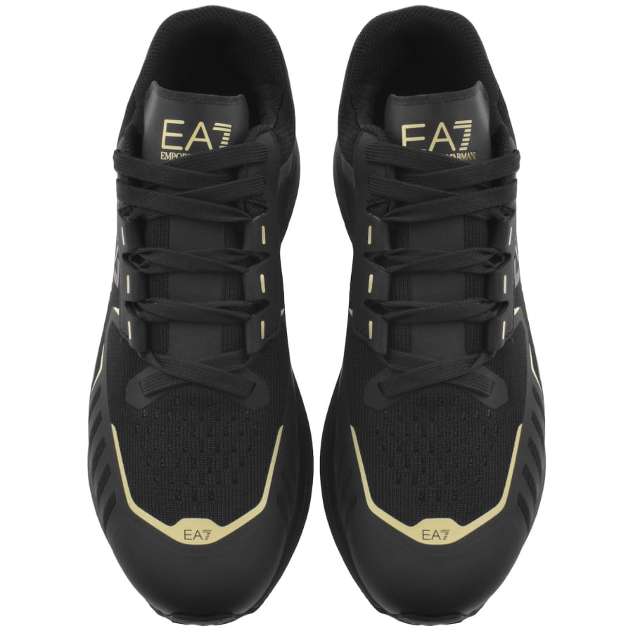 Black ea7 trainers online