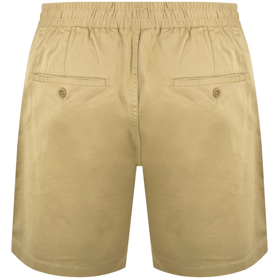 Drawstring khaki shorts on sale