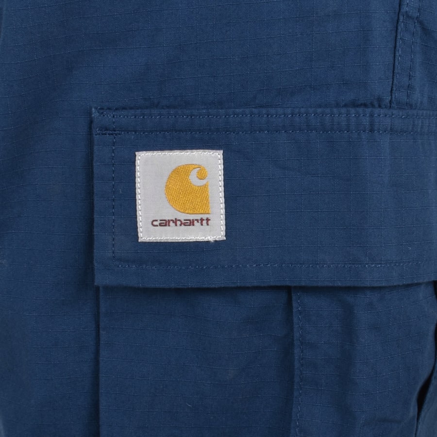 Image number 3 for Carhartt WIP Cargo Trousers Blue