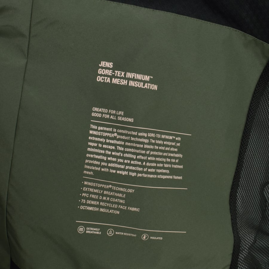 Image number 5 for Norse Projects Jens Gore Tex Overshirt Green