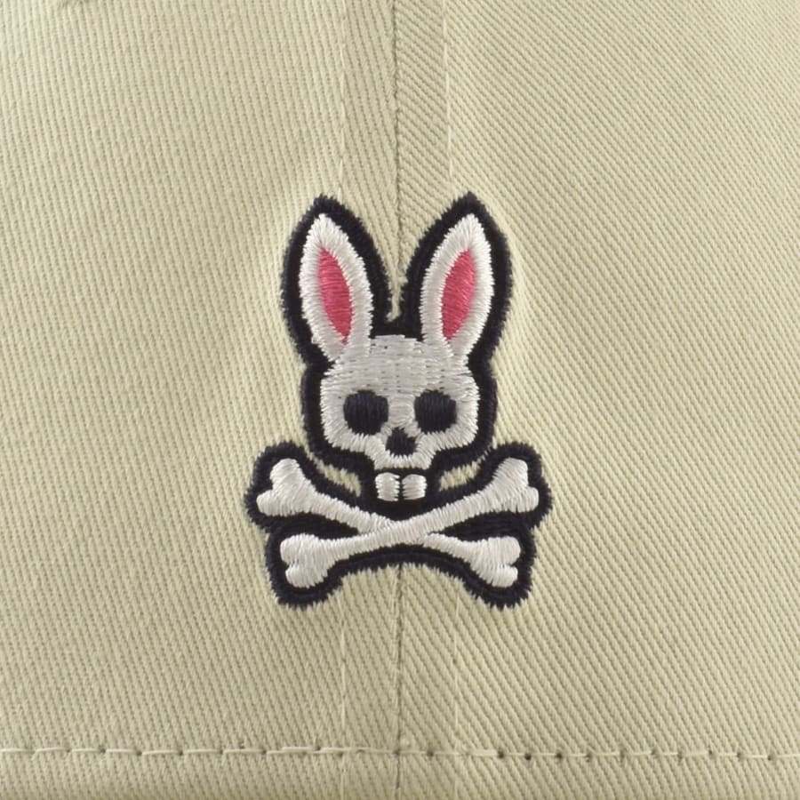 Image number 4 for Psycho Bunny Baseball Cap Cream