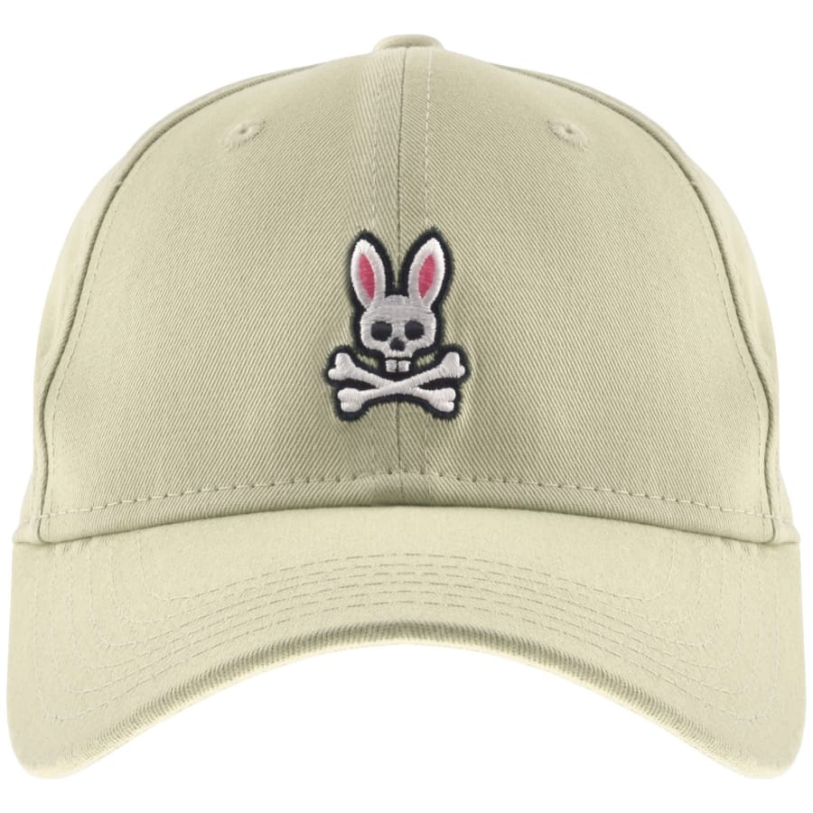 Image number 1 for Psycho Bunny Baseball Cap Cream