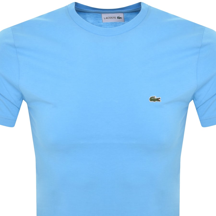 Image number 2 for Lacoste Crew Neck T Shirt Blue
