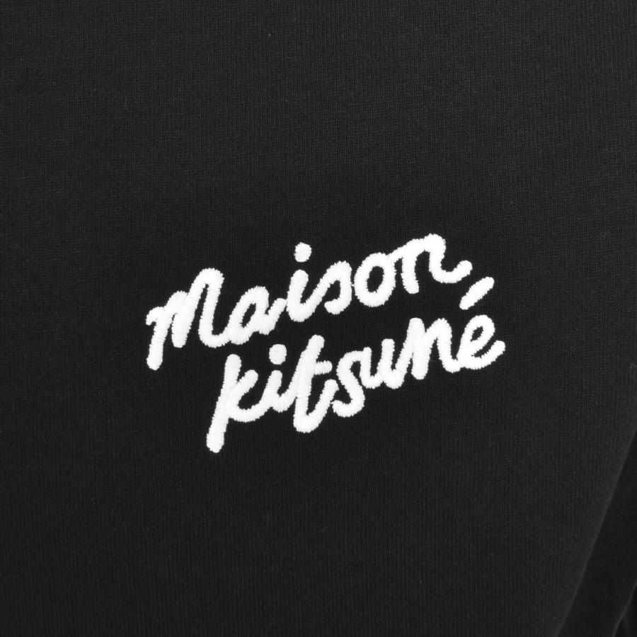 Image number 3 for Maison Kitsune Handwriting T Shirt Black