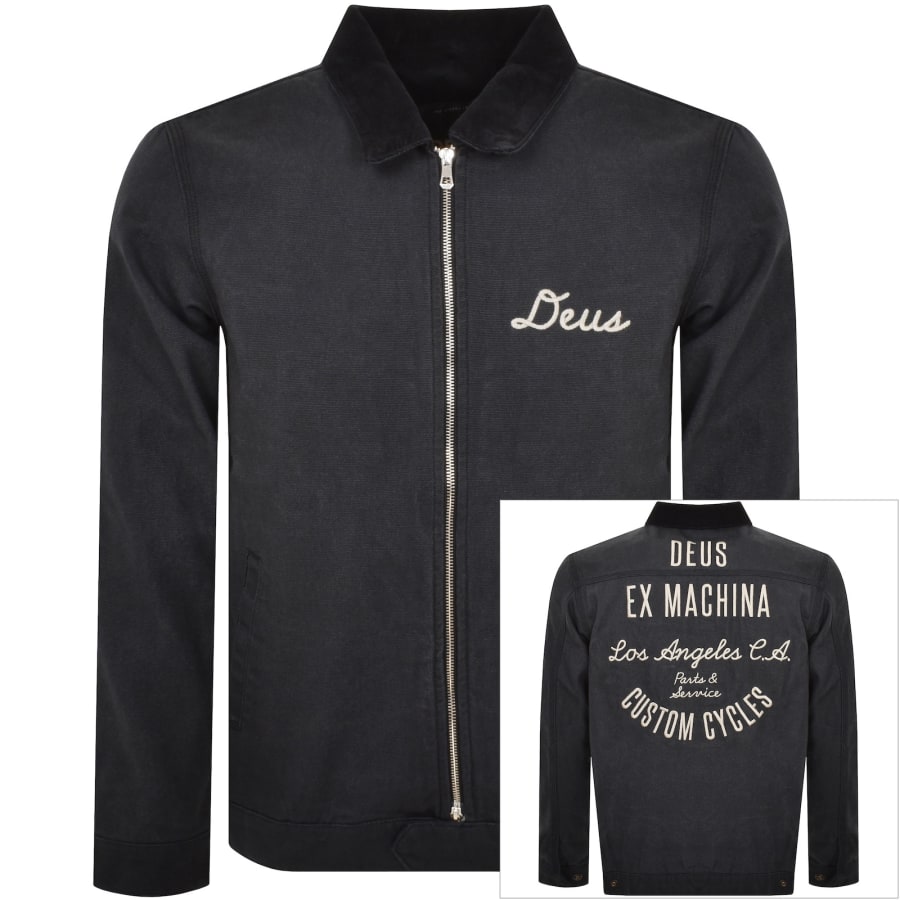 Deus Ex Machina OFR Jacket Black Mainline Menswear Denmark
