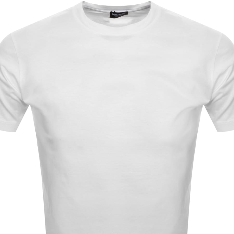 Image number 2 for DSQUARED2 Maple Leaf T Shirt White
