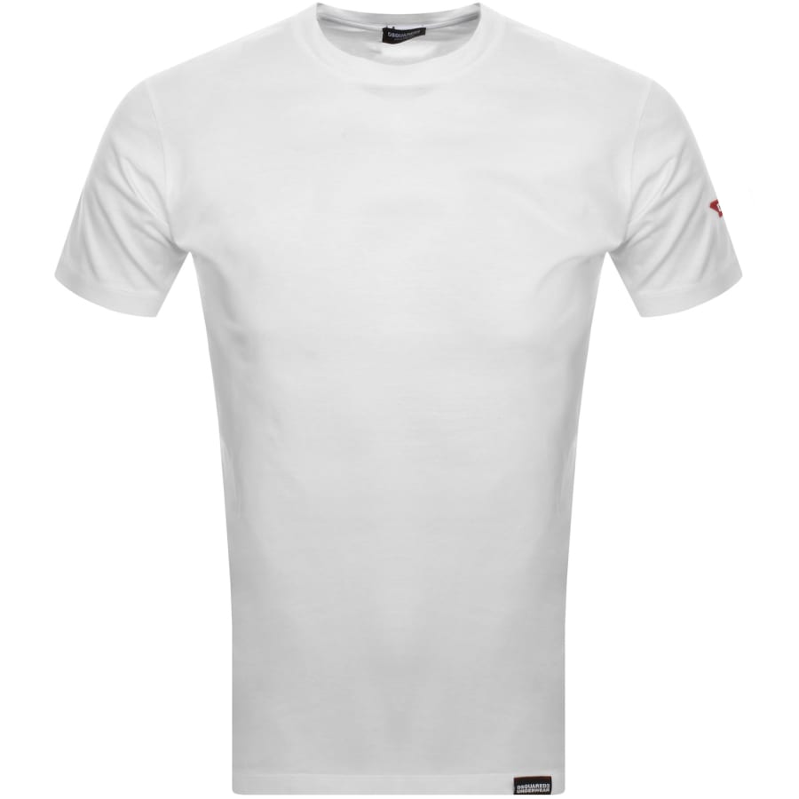 Image number 1 for DSQUARED2 Maple Leaf T Shirt White