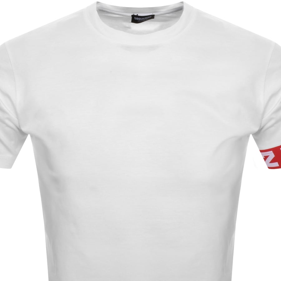 Image number 2 for DSQUARED2 Band T Shirt White