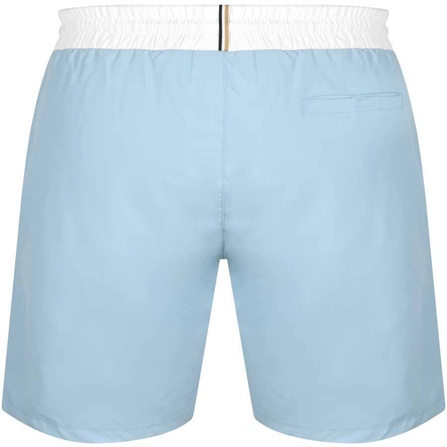Image number 3 for BOSS Starfish Swim Shorts Blue