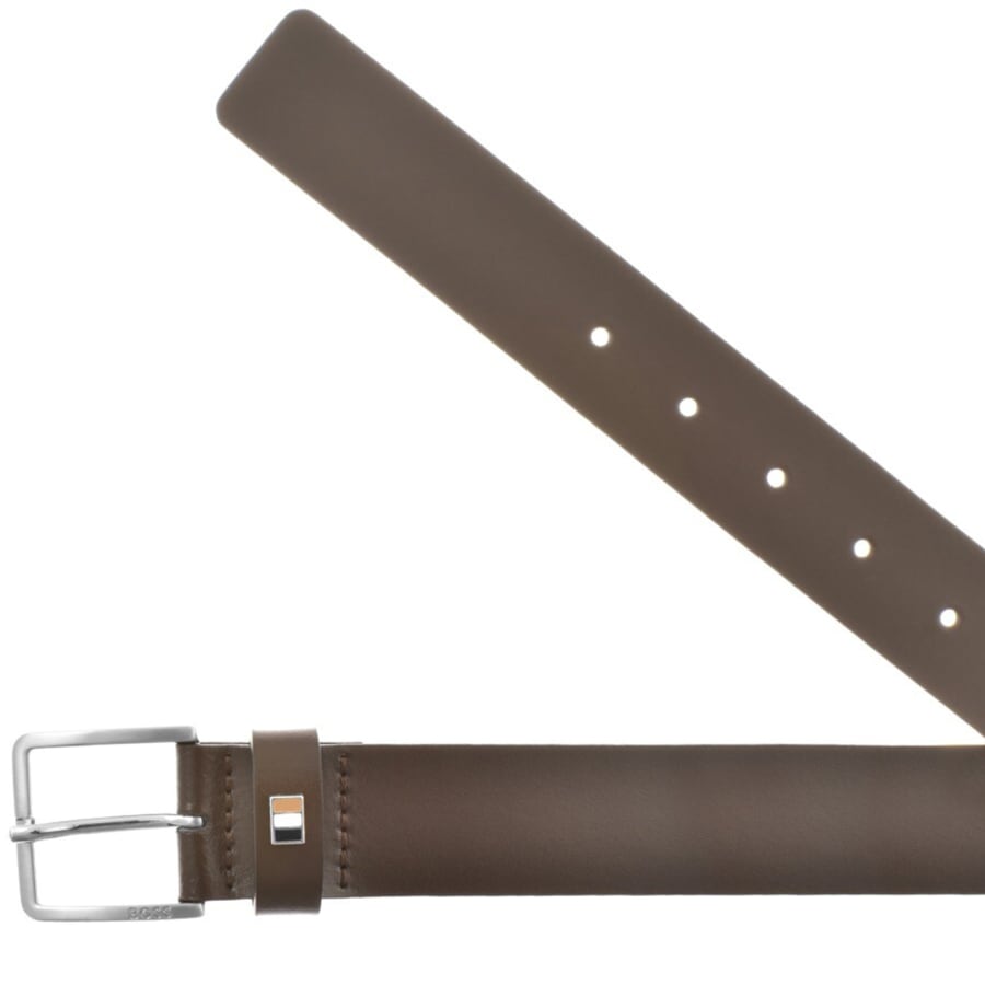Image number 2 for BOSS Ther Flag Belt Brown