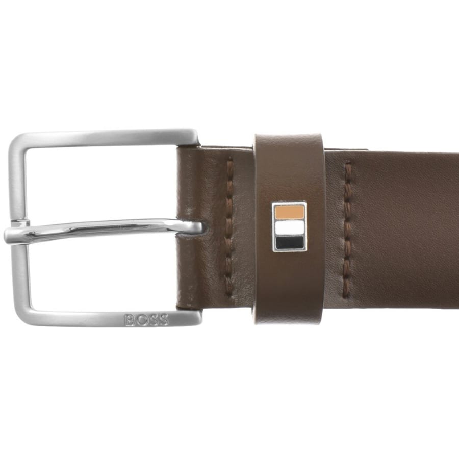 Image number 3 for BOSS Ther Flag Belt Brown