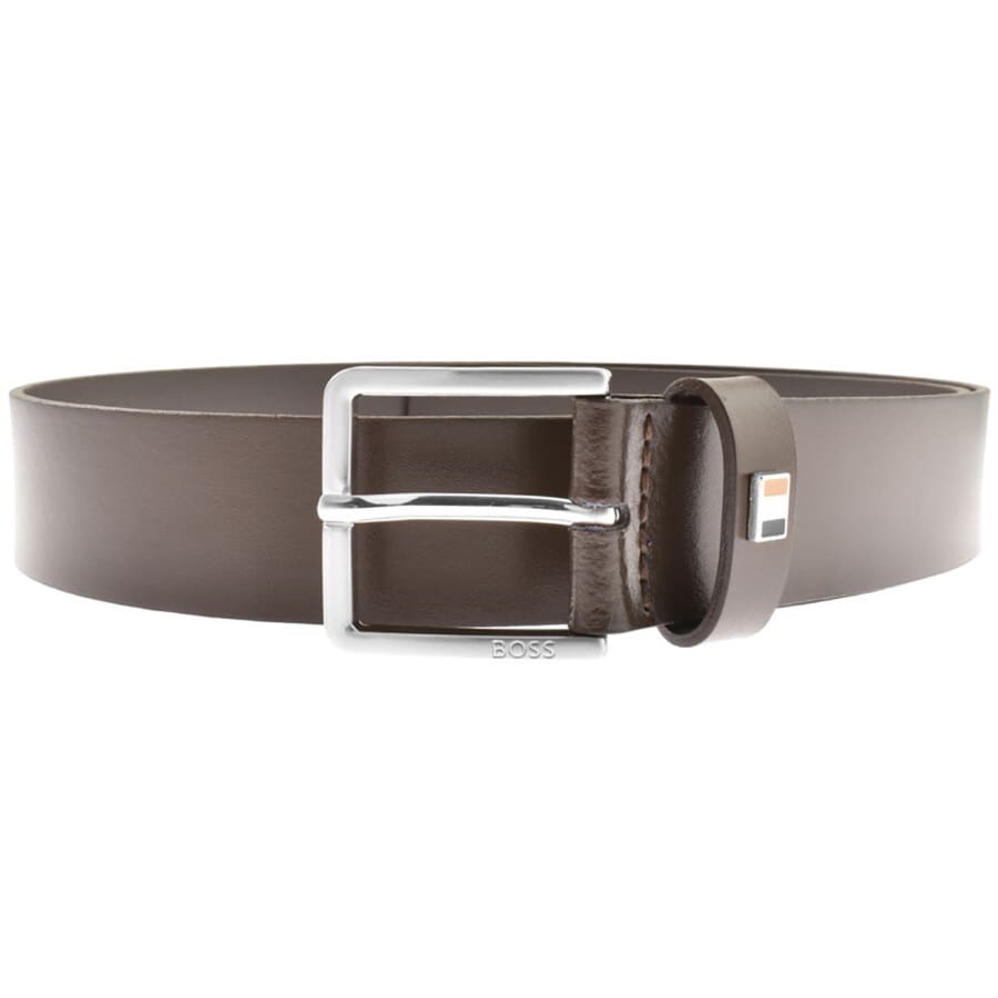 Image number 1 for BOSS Ther Flag Belt Brown