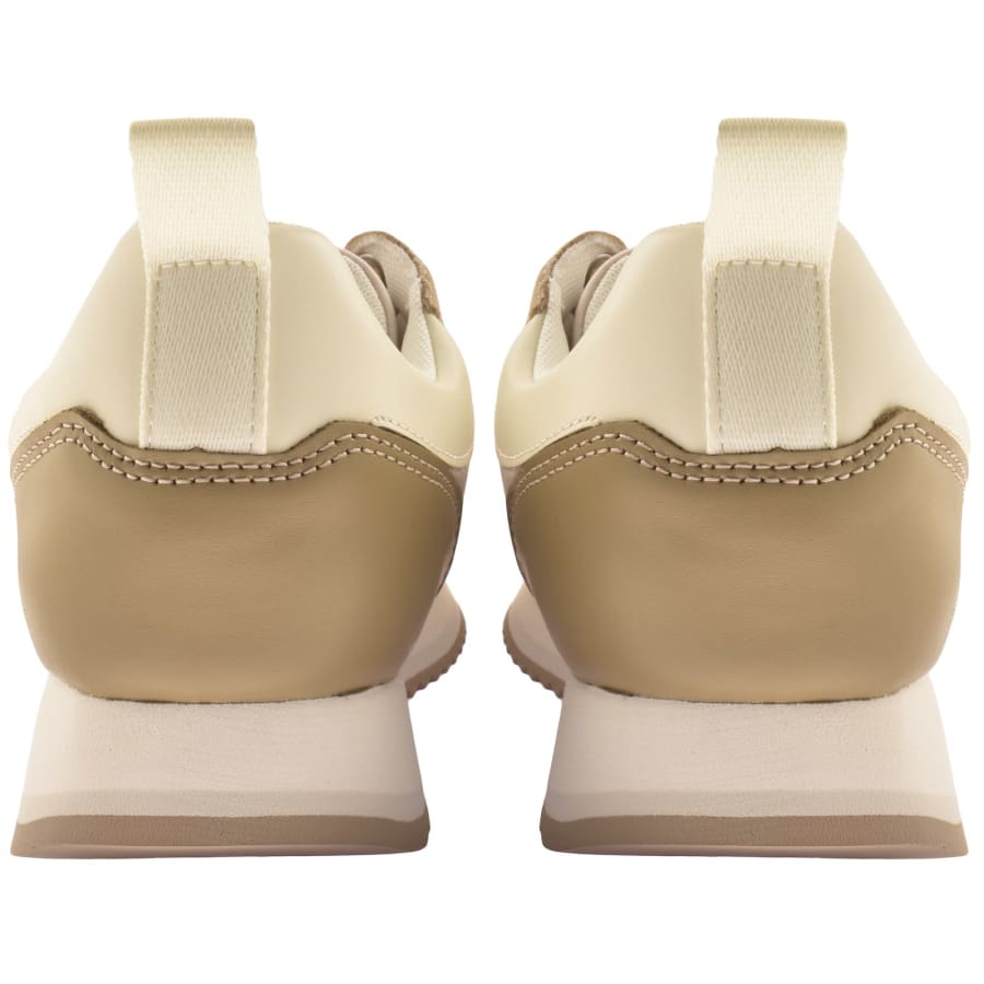 Image number 2 for Calvin Klein Low Top Trainers Beige