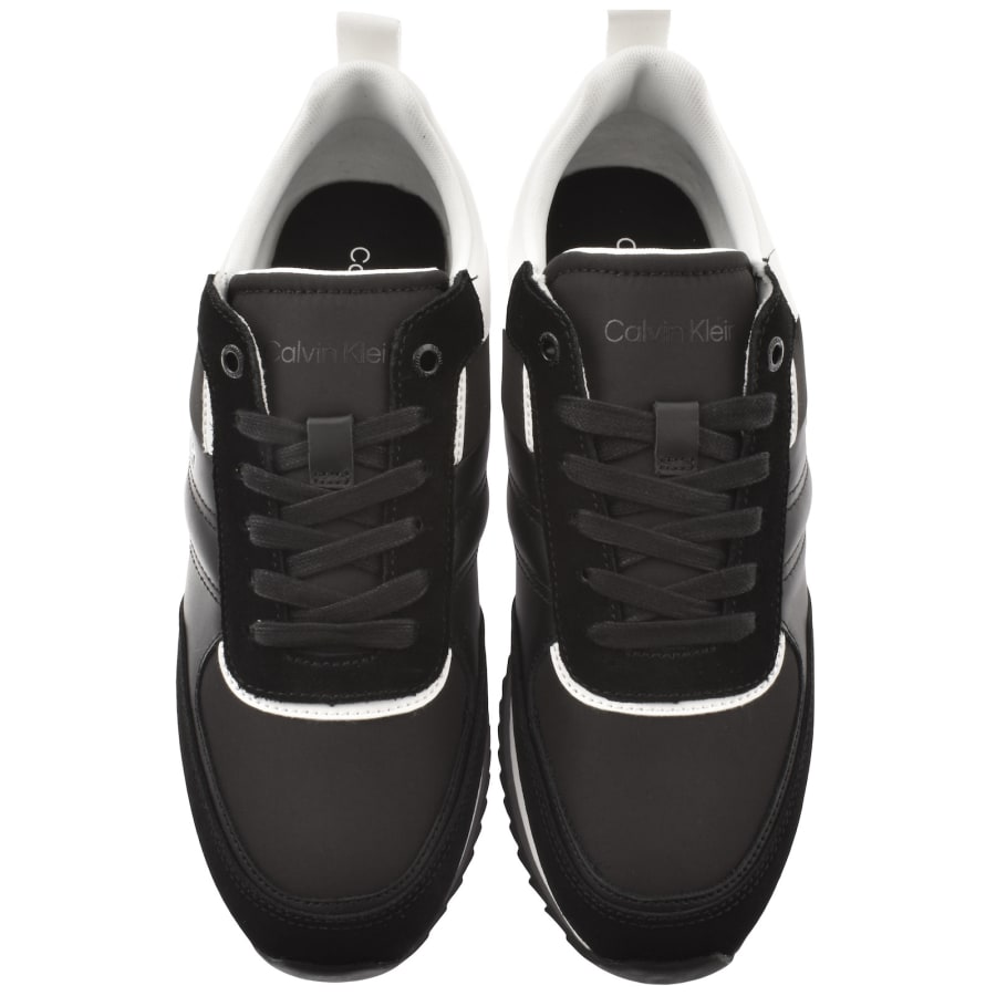Image number 3 for Calvin Klein Low Top Trainers Black