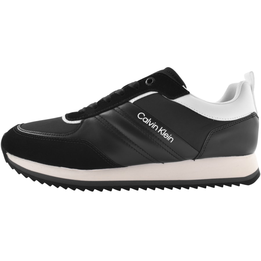Image number 1 for Calvin Klein Low Top Trainers Black