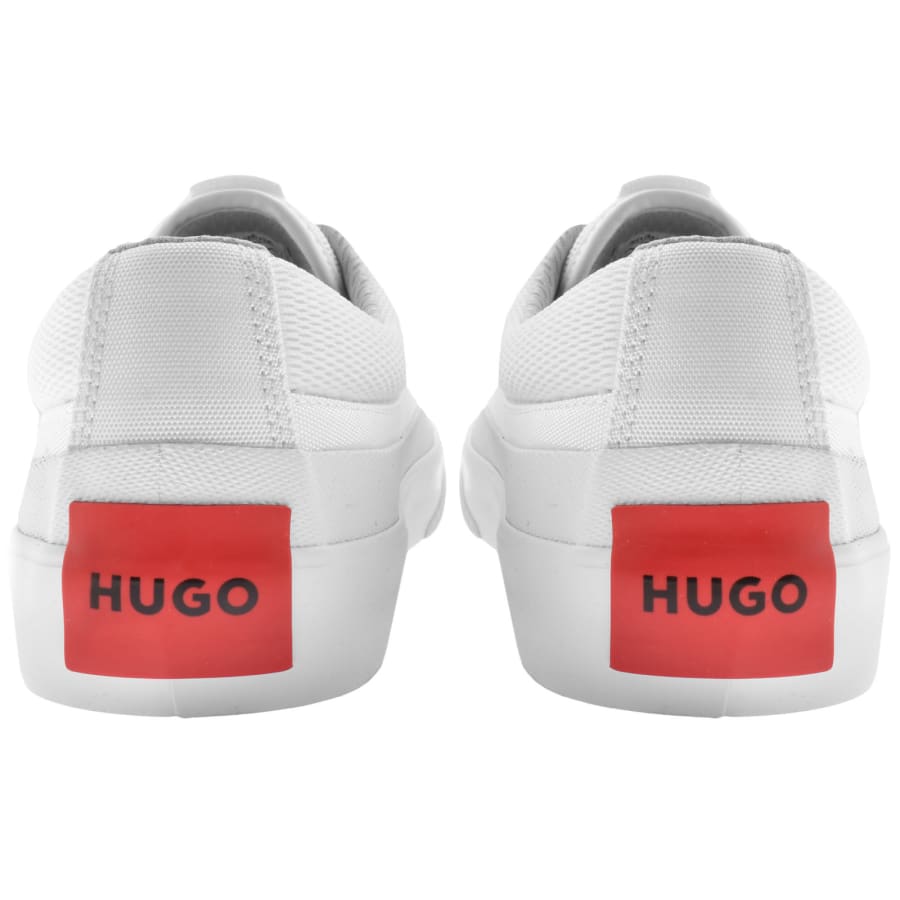 Image number 2 for HUGO Dyer Tenn Trainers White